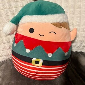 Squishmallows Holiday Elf Plush